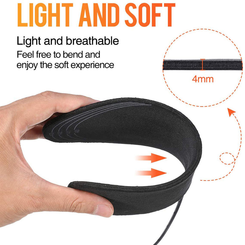 USB Heated Shoes Insoles Can Be Cut Winter Warm Heating Insoles Pad Feet For Boots Sneaker Shoes