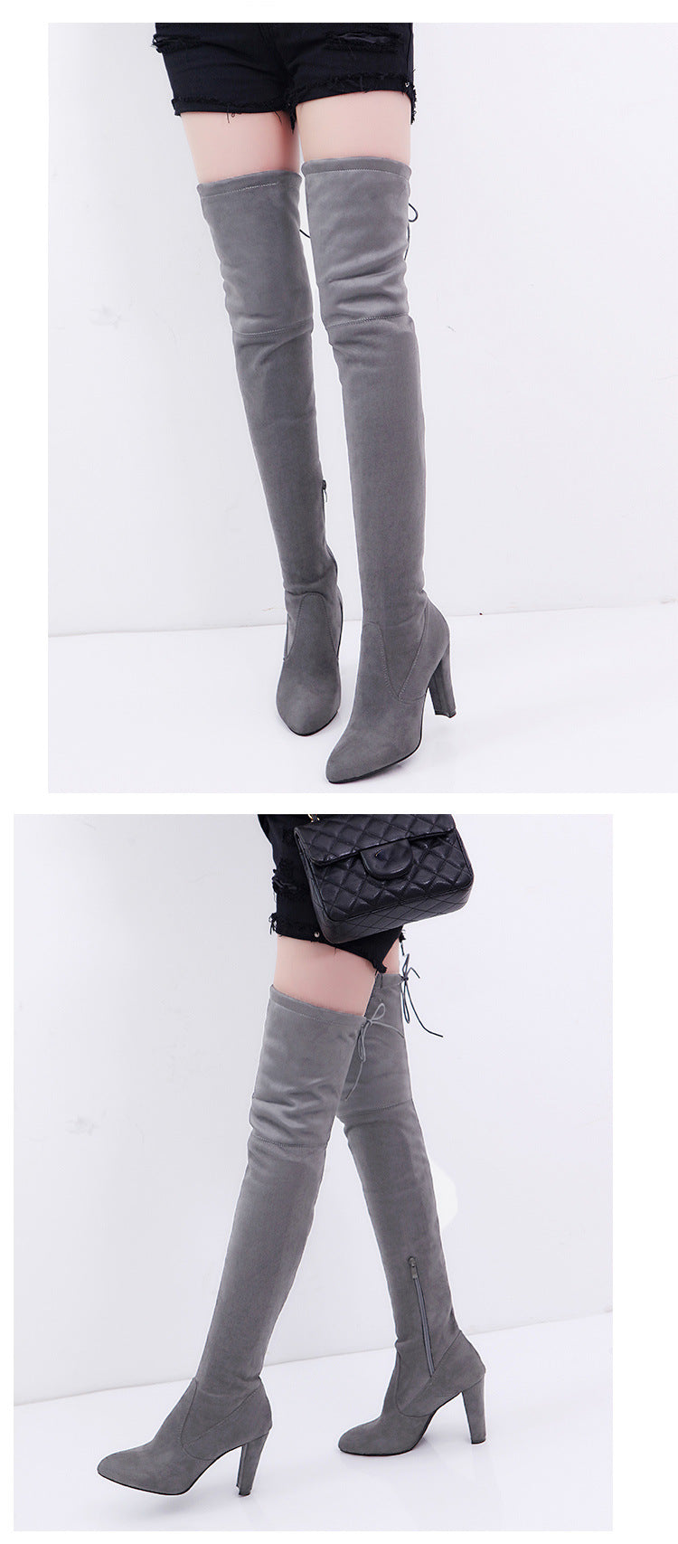 Heeled Over the Knee Boots