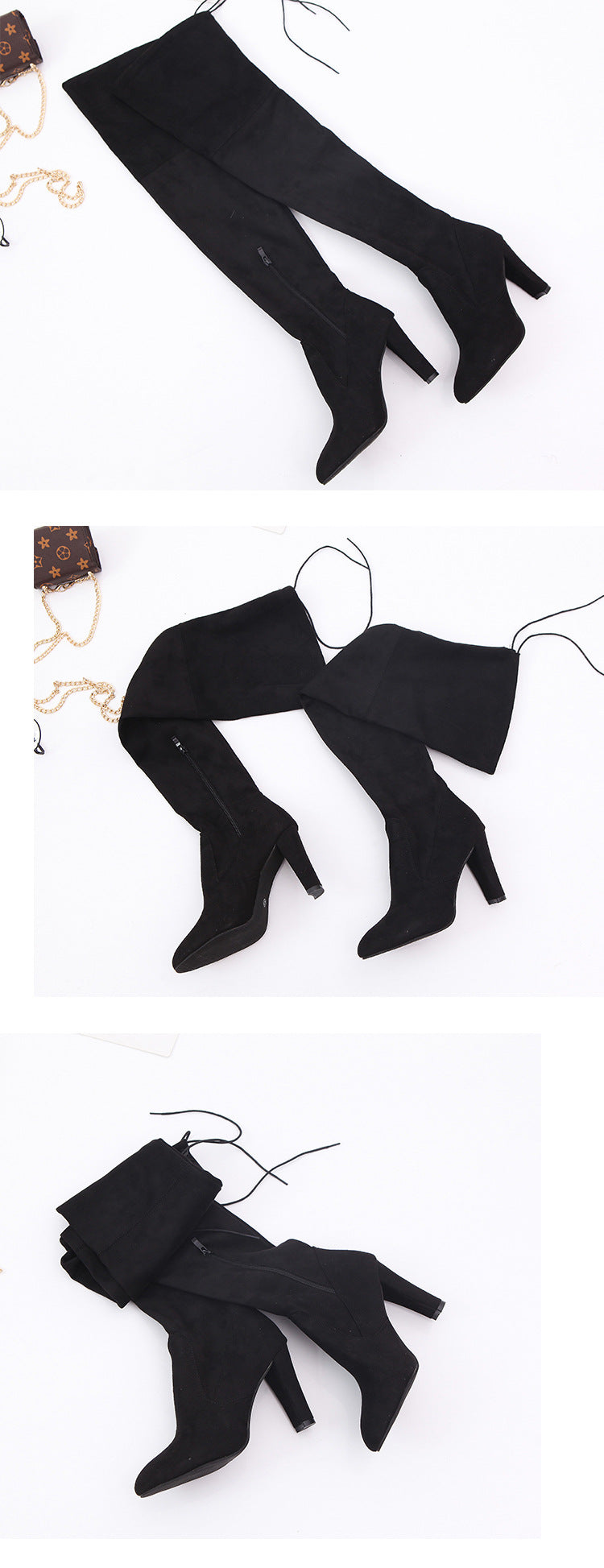 Heeled Over the Knee Boots
