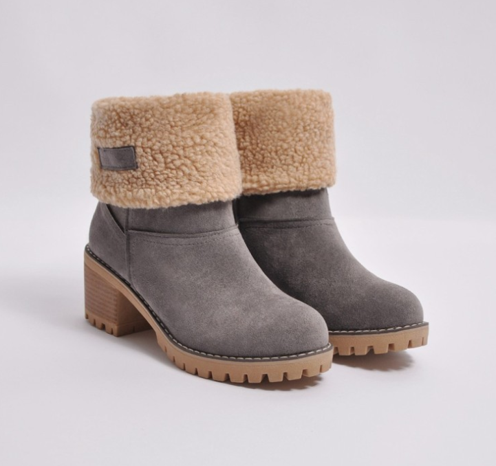 Cuffed Winter Boots