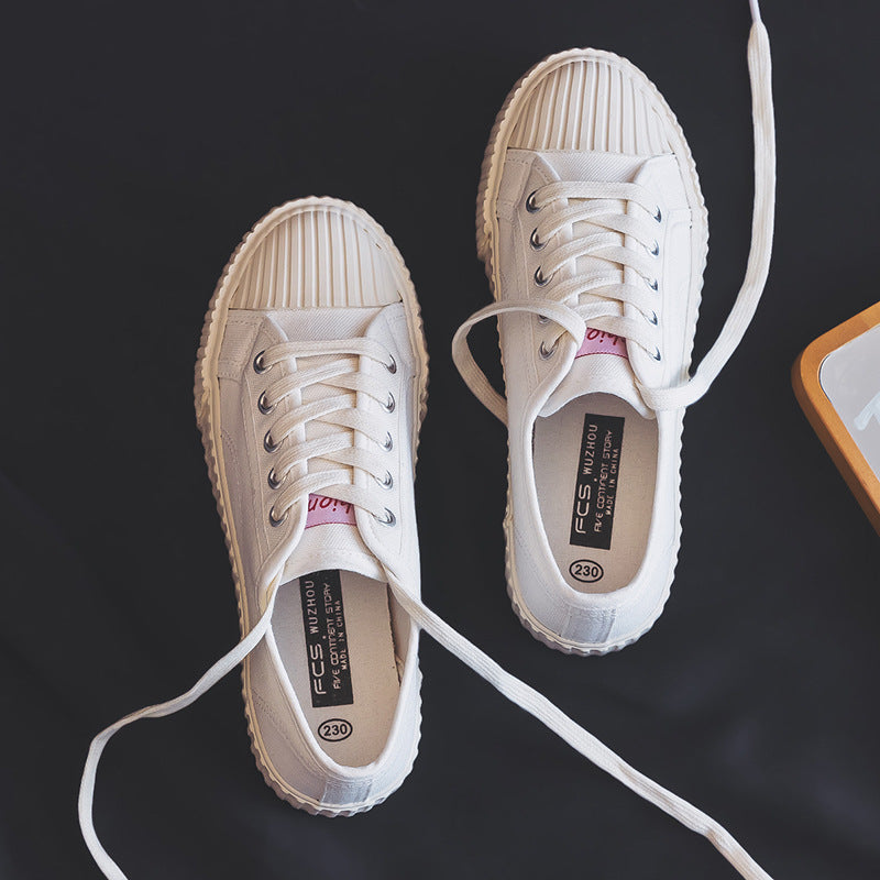 Biscuit Canvas Sneakers