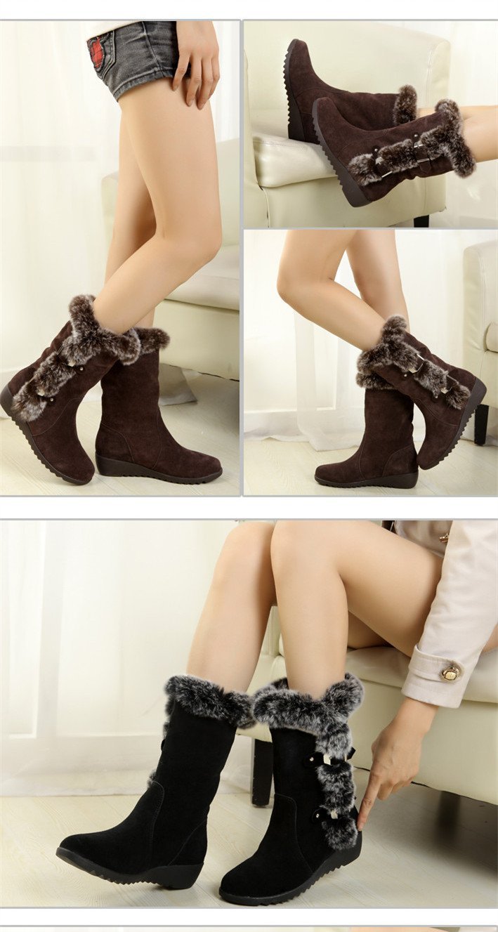 Faux Fur Winter Boots