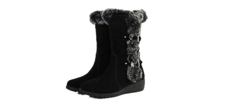 Faux Fur Winter Boots