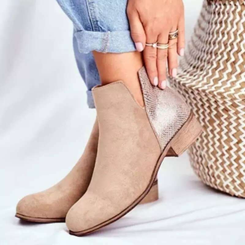 Ankle Detail Boots