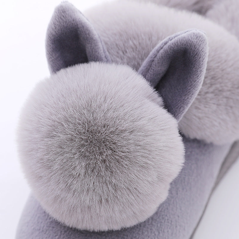 Fluffy Rabbit Slippers