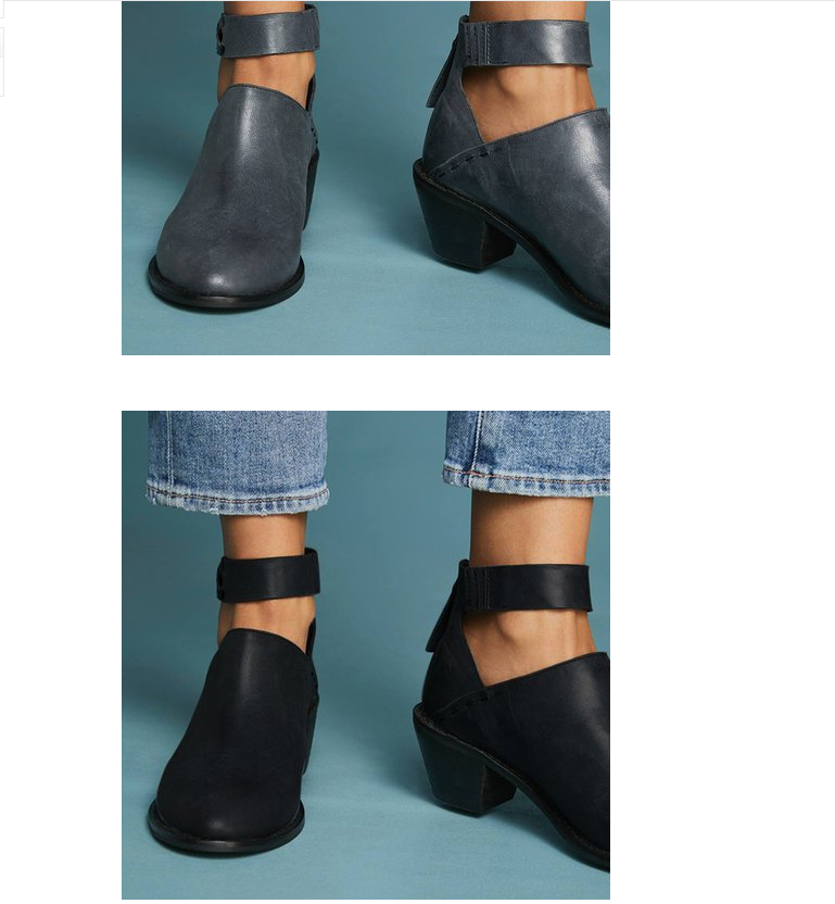 Strap Ankle Shoes