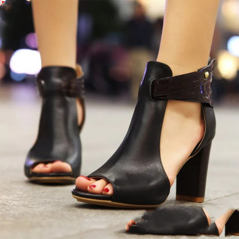 European Heeled Sandals