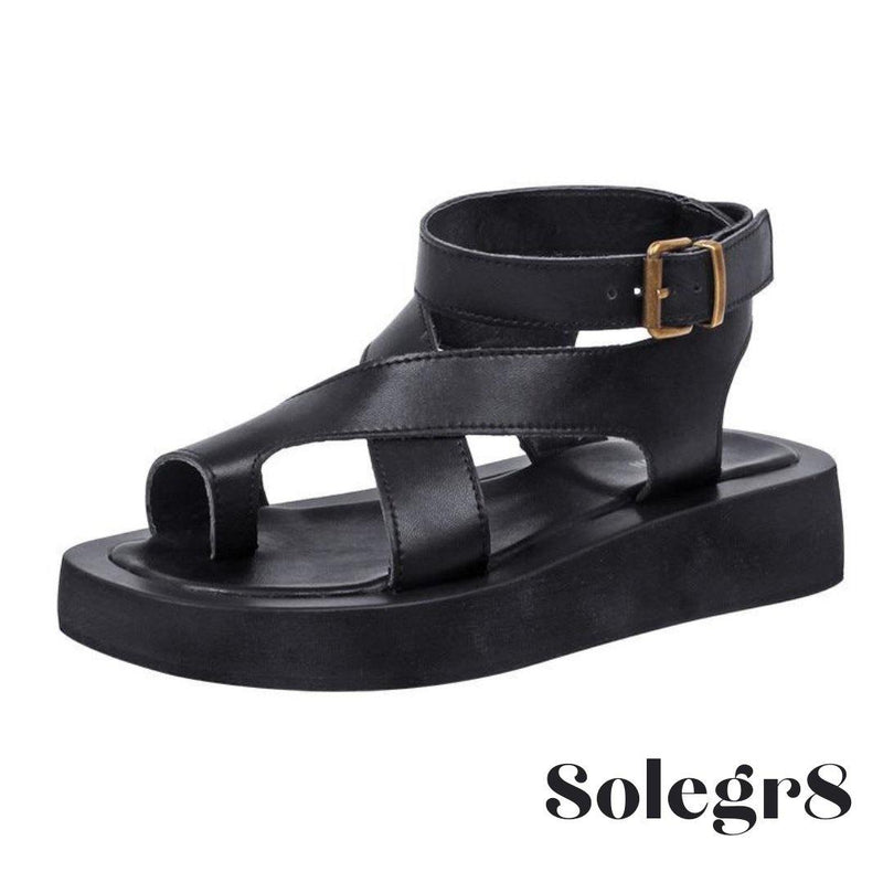 Athena Leather Toe Sandals - solegr8