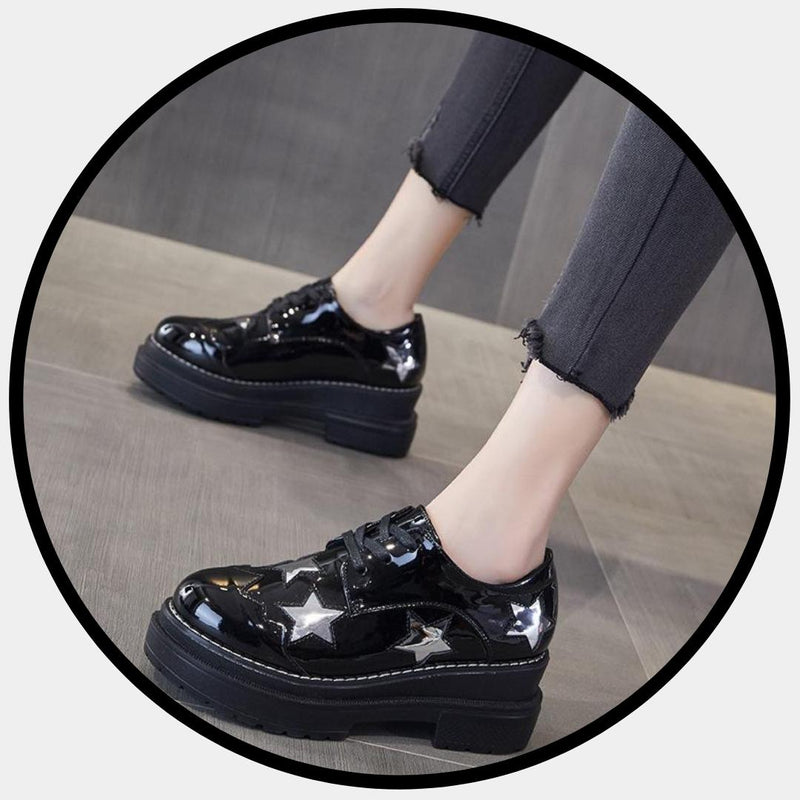 Zapatos con plataforma Black Star