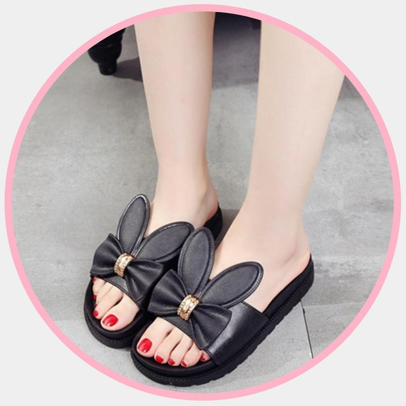 Bunny Bow Sandals