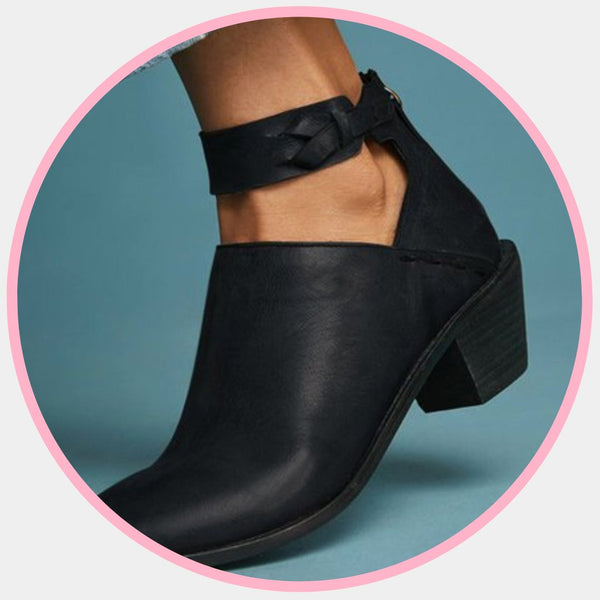 Strap Ankle Shoes